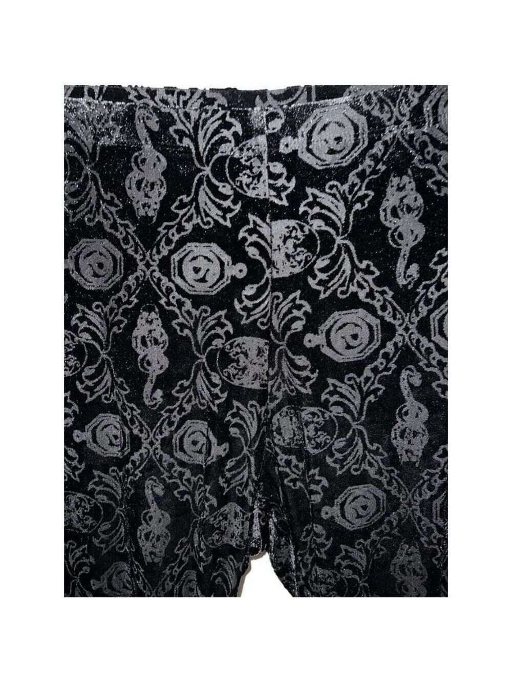 Harry Potter Dark Arts Velvet Leggings Plus Size 1 - Picture 4 of 5
